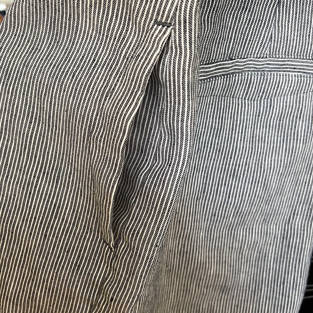 NWT🥼rag & bone Navy Stripe Surplus Romper SZ-10 - Picture 10 of 15
